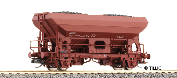 Hopper car type Fcs<br /><a href='images/pictures/Tillig/14582.jpg' target='_blank'>Full size image</a>